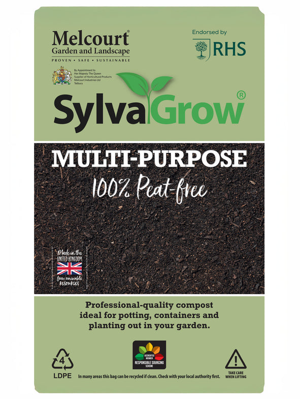 Peat Free Compost - 40L - Narrow Border